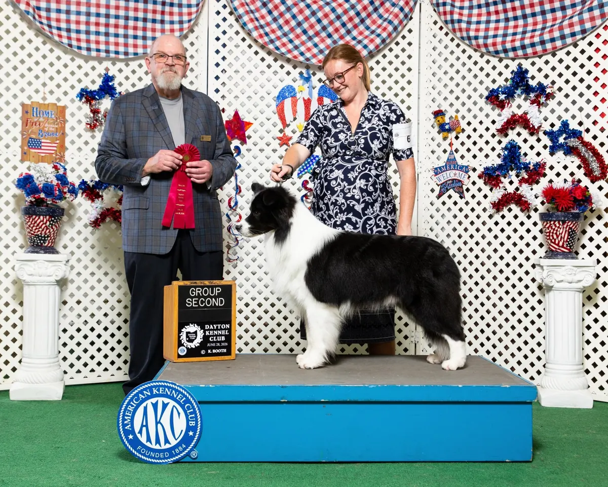 June 28, 2026 · Dayton Kennel Club · Group Second